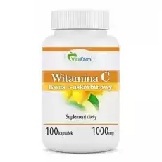 Witamina C 1000 mg 100 Kapsułek Vitafarm Artykuły Spożywcze