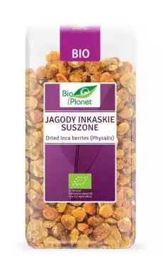 JAGODY INKASKIE SUSZONE BIO 400 g BIO PLANET Artykuły Spożywcze Bakalie i suszone owoce