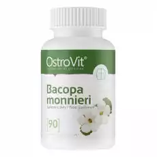 OstroVIt Bacopa Monnieri 90 tabletek 54 g Artykuły Spożywcze