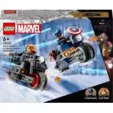 LEGO Marvel Super Heroes Motocykle Czarnej Wdowy i Kapitana Ameryki 76260 Dla dziecka Zabawki Klocki