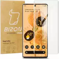 Folia hydrożelowa na ekran Bizon Glass Hydrogel Google Pixel 6 Pro 2 sztuki Telefony i akcesoria Akcesoria telefoniczne Folie ochronne