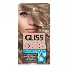 Schwarzkopf Gliss Color krem koloryzujący do włosów 816 Naturalny Popielaty Blond Zdrowie i uroda Kosmetyki i akcesoria Pielęgnacja i stylizacja włosów Farby i szampony koloryzujące