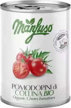 Pomidory cherry BIO 400 g Manfuso Artykuły Spożywcze Sosy