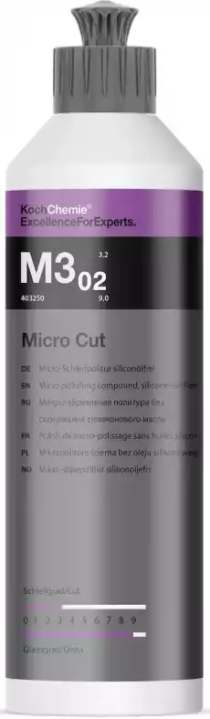 Koch Micro Cut M302 delikatna wykończeniowa pasta polerska 250ml Motoryzacja Pielęgnacja samochodu Pielęgnacja karoserii