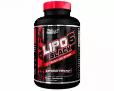 Nutrex Lipo6 Black 120 kapsułek Sport i rekreacja Odżywki i suplementy