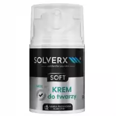 Solverx Soft krem do twarzy dla mężczyzn 50ml Zdrowie i uroda Kosmetyki i akcesoria Pielęgnacja twarzy Kremy do twarzy