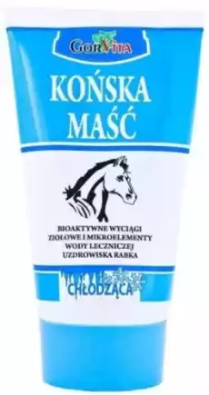 Gorvita Maść Końska Chłodząca 130 Ml stawy Zdrowie i uroda