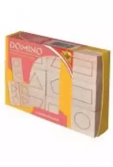 Domino drewniane Figury geometryczne Gry Gry planszowe