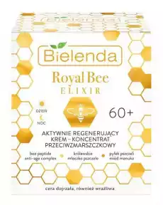 Bielenda Royal Bee Elixir aktywnie regenerujący krem koncentrat 60 50ml Zdrowie i uroda Kosmetyki i akcesoria Pielęgnacja twarzy Kremy do twarzy