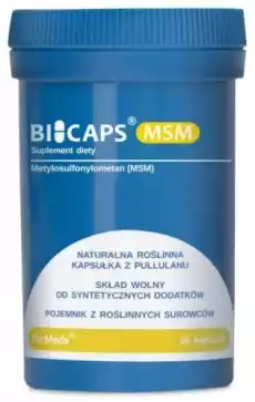 Formeds Bicaps Msm 60 k kości stawy mięśnie Zdrowie i uroda Zdrowie Witaminy minerały suplementy diety