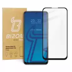 Szkło hartowane Bizon Glass Edge do Redmi Note 10 10S czarne Telefony i akcesoria Akcesoria telefoniczne Folie ochronne