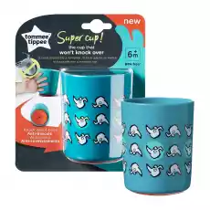 Tommee Tippee Super Cup kubek z przyczepną podstawą 6m Zielony 190ml Dla dziecka Akcesoria dla dzieci