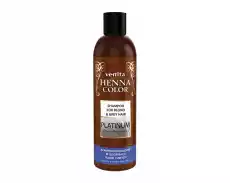 Venita Henna Color Platinium szampon ziołowy do włosów w odcieniach blond i siwych 250ml Zdrowie i uroda Kosmetyki i akcesoria Pielęgnacja i stylizacja włosów Szampony do włosów