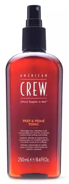 American Crew PrepPrime tonik do włosów 250ml Zdrowie i uroda Kosmetyki i akcesoria Pielęgnacja i stylizacja włosów