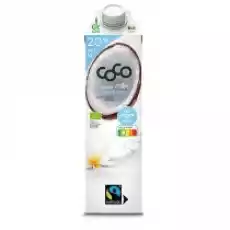 Coco Dr Martins Coconut milk napój kokosowy do picia 2 tłuszczu bez dodatku cukrów fair trade 1 l Artykuły Spożywcze Nabiał