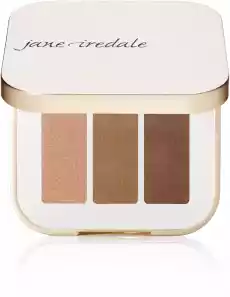 Jane Iredale PUREPRESSED EYE SHADOWS TRIPLE potrójne cienie do powiek kolor triple cognac Zdrowie i uroda Kosmetyki i akcesoria Makijaż i demakijaż Makijaż oczu