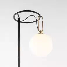 Artemide Lampa podłogowa Nh czarnozłota wys 1718 cm Dom i ogród Wyposażenie wnętrz Oświetlenie Lampy podłogowe