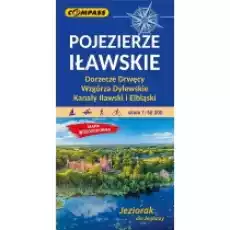 Mapa wodoodporna Pojezierze Iławskie 150 000 Książki Literatura podróżnicza