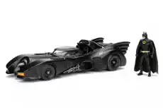 Model samochodu Batman Diecast 124 1989 Batmobile Wraz z figurką Batman Gadżety