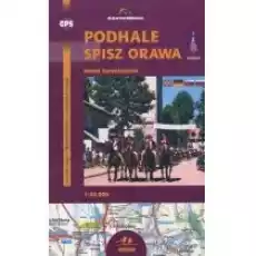 Podhale Spisz Orawa Mapa turystyczna 150 000 Książki Literatura podróżnicza