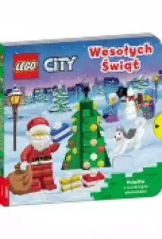 LEGO174 City Wesołych Świąt Książka z ruchomymi elementami Książki Dla dzieci