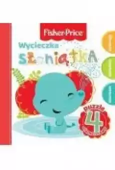 Fisher Price Puzzle 4 el Wycieczka słoniątka Książki Dla dzieci