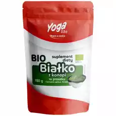 Białko z Konopi w Proszku Suplement Diety Bio 150 g Yoga Life Artykuły Spożywcze