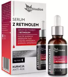 Serum do twarzy z retinolem 20ml Zdrowie i uroda Kosmetyki i akcesoria Pielęgnacja twarzy