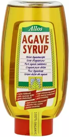 SYROP Z AGAWY BIO 690 g 500 ml ALLOS Artykuły Spożywcze Słodziki i zamienniki cukru