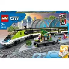 LEGO City Ekspresowy pociąg pasażerski 60337 Dla dziecka Zabawki Klocki