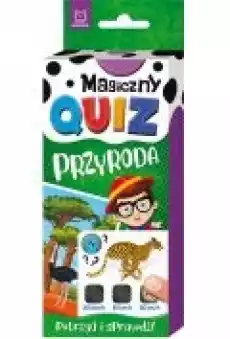 Magiczny quiz Przyroda Książki Dla dzieci