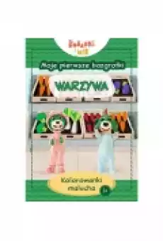 Książeczka edukacyjna A4 Warzywa Książki Dla dzieci