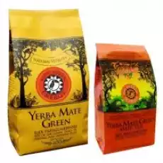 Mate Green Yerba Mate Energy Mas Energia Guarana Zestaw 400 g 200 g Artykuły Spożywcze Herbata