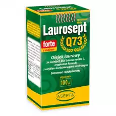 ASEPTA Laurosept FORTE Q73 100ml Olejek laurowy olejek z kurkumy i imbiru Zdrowie i uroda Kosmetyki i akcesoria Kosmetyki i akcesoria do kąpieli Olejki do kąpieli Aromaterapia