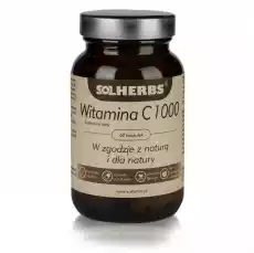 SOLHERBS Witamina C 1000 mg 60 kapsułek Sport i rekreacja Odżywki i suplementy