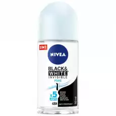 Nivea BlackWhite Invisible Pure antyperspirant w kulce 50ml Zdrowie i uroda Perfumy i wody Zapachy damskie Antyperspiranty i dezodoranty damskie