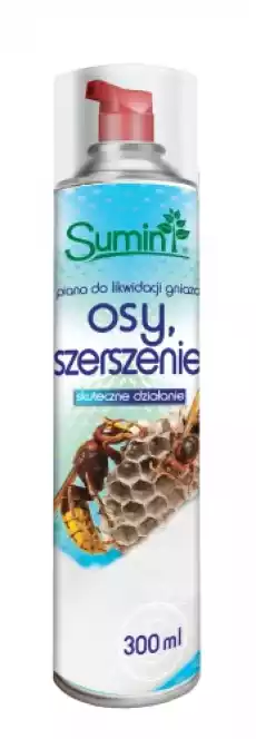 Piana Na Osy i Szerszenie 300 ml Sumin Dom i ogród Ogród Odstraszacze zwierząt Środki na owady insekty i gryzonie