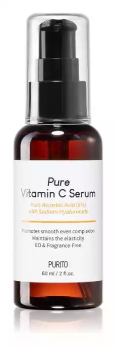 PURITO Pure Vitamin C Serum przeciwzmarszczkowe serum z witC 60ml Zdrowie i uroda Kosmetyki i akcesoria Pielęgnacja twarzy Serum do twarzy