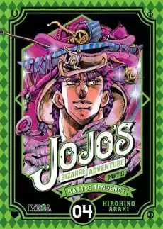 Manga JoJos Bizarre Adventure Part 2 Battle Tendency Tom 4 Książki Komiksy