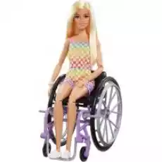 Barbie Fashionistas Na wózku strój w kratkę HJT13 Mattel Dla dziecka Zabawki Zabawki dla dziewczynek Lalki i akcesoria Lalki