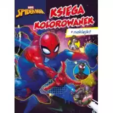 Księga kolorowanek Marvel SpiderMan Książki Dla dzieci