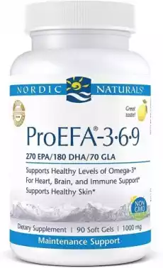 ProEFA 369 90 kaps Nordic Naturals Artykuły Spożywcze