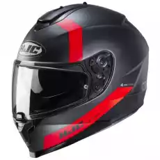 HJC KASK INTEGRALNY C70 EURA BLACKRED Sport i rekreacja Sporty motorowe Kaski do sportów motorowych