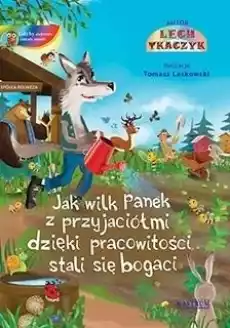 Jak wilk Panek z przyjaciółmi Książki Dla dzieci