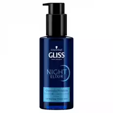 GLISS Night Elixir Moisture kuracja na noc 100ml Zdrowie i uroda Kosmetyki i akcesoria Pielęgnacja i stylizacja włosów Odżywki do włosów