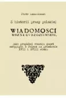 Z historii prasy polskiej Książki Ebooki