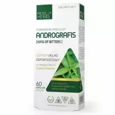 Andrografis 400 mg 60 Kapsułek Medica Herbs Artykuły Spożywcze