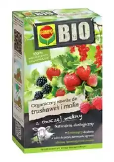 COMPO BIO Organiczny nawóz do truskawek 750g Dom i ogród Ogród Nawozy do roślin i kwiatów