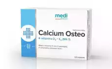 Medi Pharm Calcium Osteo 60 tabletek Zdrowie i uroda