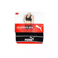 Stanik sportowy damski Puma ICONIC RACER BACK 1PACK czarny 90725501 Odzież obuwie dodatki Galanteria i dodatki